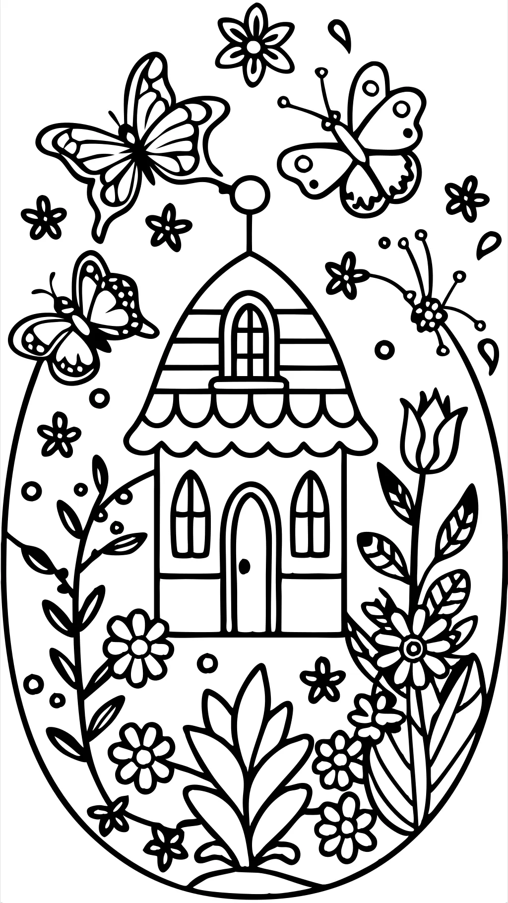 n coloring page